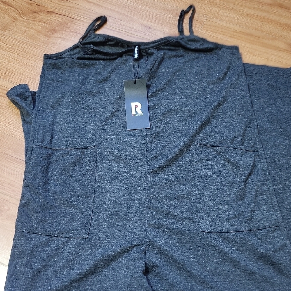 Gray Women's Jumpsuit - Picture 4 of 5